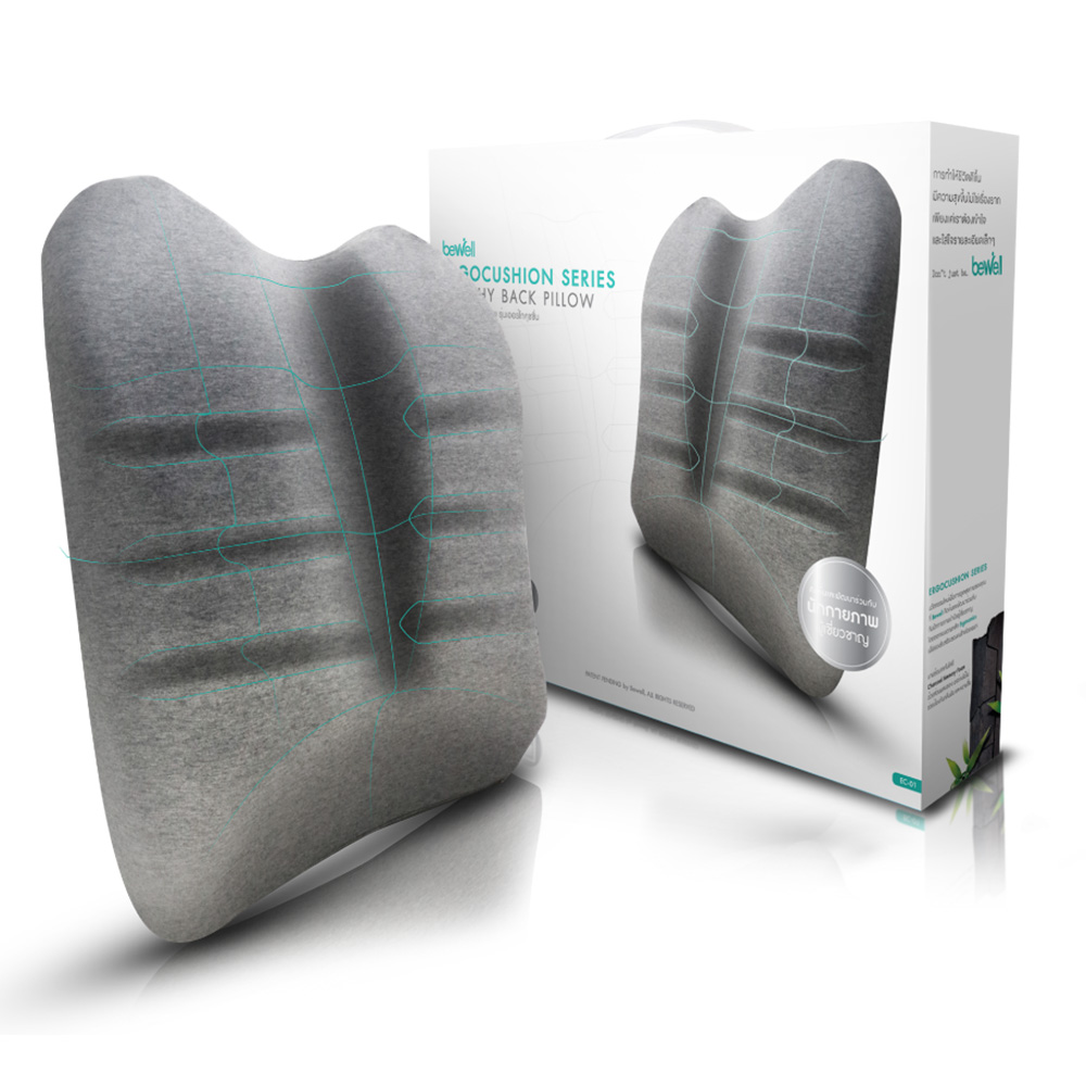 BEWELL ErgoCushion Serie Back EC-01 (Cooling Cotton)
