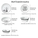 Thumbnail 2 of Corelle Peanuts Snoopy Plate Set 12 pcs