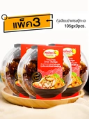 Thumbnail 1 of พรทิพย์ พรีเมี่ยม กุ้งเสียบแฟนซี
รสยำเศรษฐีทะเล 105 กรัม x 3