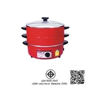 Thumbnail 4 of อิมาร์เฟล็กซ์ กระทะไฟฟ้าอลูมิเนียม ฝาแก้ว ซึ้ง 2 ชั้น ขนาด รุ่น MP-18 3 ลิตร