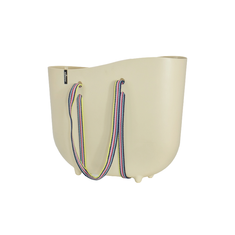 DKW (Official Store) Shoulder Bag, Handbag, Shopping Bag, Maew Meow Model HH-2000CV, Cream Color