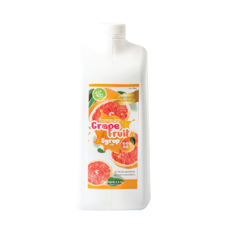 TEA Grapefruit Pulp Puree Syrup Import from Taiwan (2.5 kg)