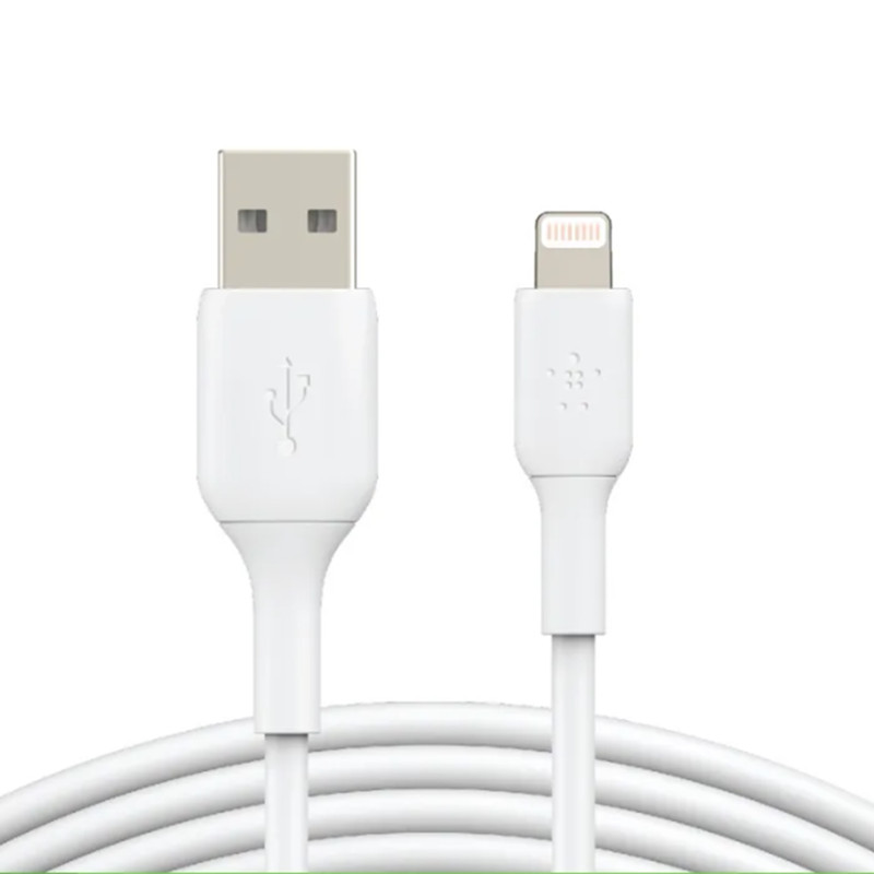 Belkin สายชาร์จ ถ่ายโอนข้อมูลได้ Boost Charge TPE USB to Lightning สําหรับ iPad iPhone รองรับ Car Play CAA001