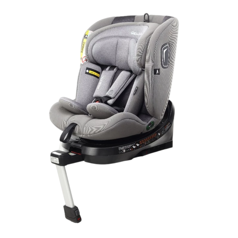 คาร์ซีท Welldon รุ่น Polestar สําหรับเด็กแรกเกิด-12 ปี ติดตั้งระบบ Isofix มาตราฐาน ISIZE Graphite Gray