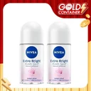 Thumbnail 1 of นีเวีย เอ็กซ์ตร้า ไบรท์ มิราเคิล สวีท พรีเมียม ฟราแกรนซ์ สวีท แพร์ โรลออน 50 มล. 2 ชิ้น