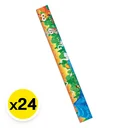Thumbnail 1 of ไม้บรรทัด ลายการ์ตูน 12 นิ้ว แพ็ค 24 อัน