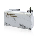 Thumbnail 1 of มิสเตอร์เคาน์เตอร์ เคาน์เตอร์ต้อนรับ Marble Reception Counter ลายหินอ่อนสีขาว