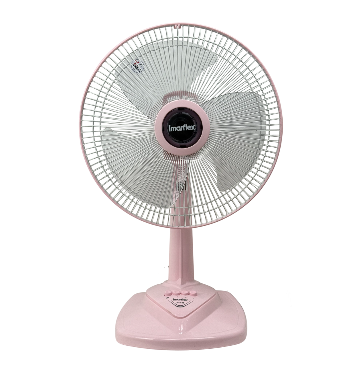 IMARFLEX Desk fan 14 Inch Model IF-448 Pink Colour
