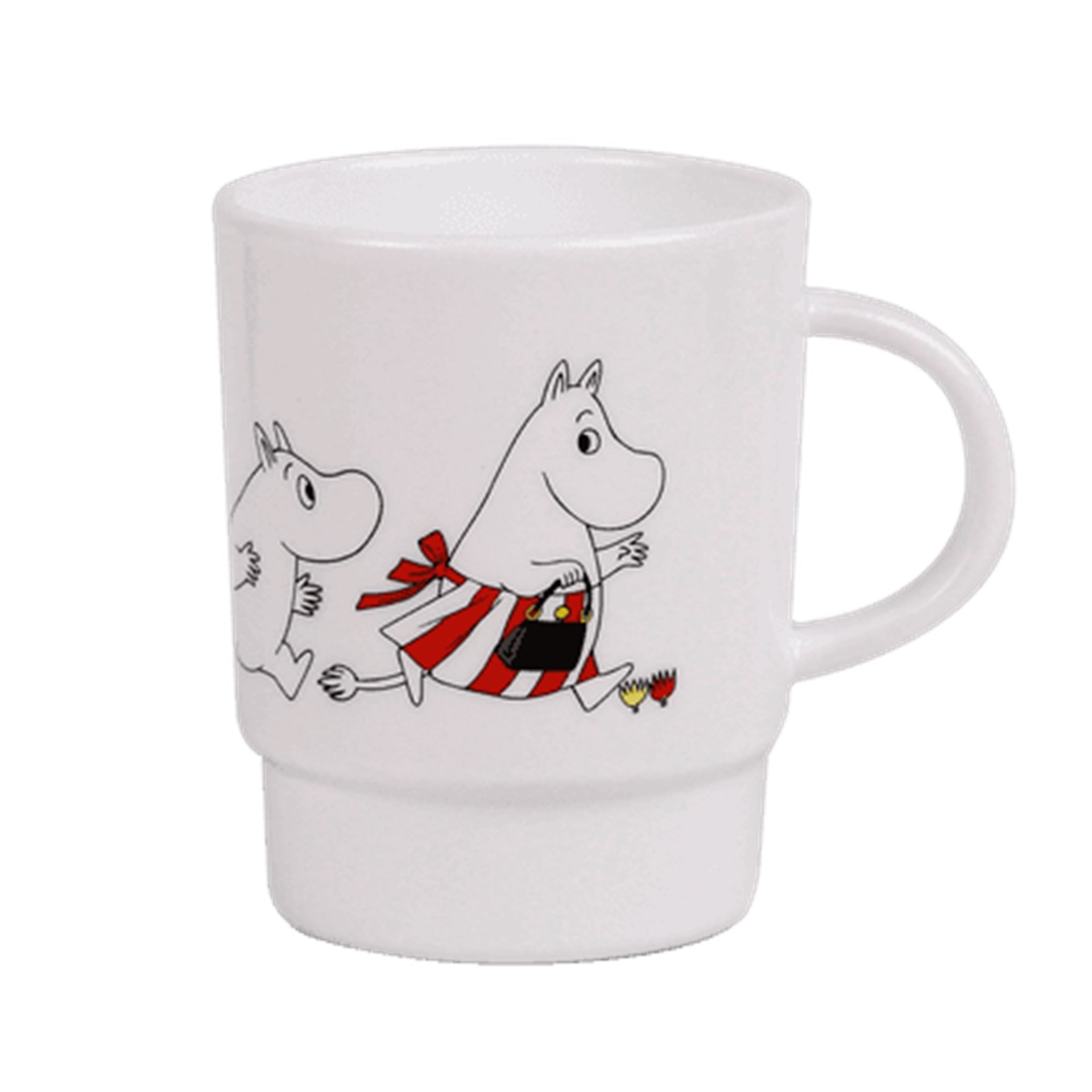 Super Lock Moomin Licensed Plastic Tumbler BPA Free 500ml 5202-MU White
