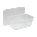 Thumbnail 1 of Grow กล่องเหลี่ยมพร้อมฝา 1000 มล. สีใส 1 ลัง 300 ใบ