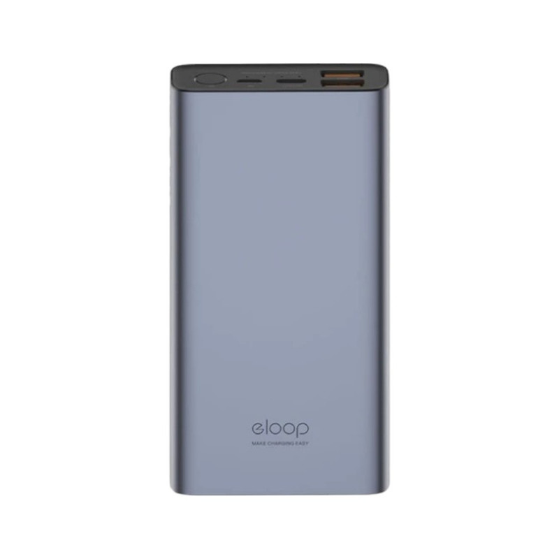 Orsen by Eloop E37 22000mAh แบตสํารอง QC3.0 PD 20W ชาร์จเร็ว Power Bank ของแท้ Grey
