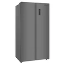 Thumbnail 2 of ACONATIC Side-by-Side Refrigerator 14.1Q Silver Model AN-FR4000S