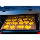 Thumbnail 3 of Ks Bakery แผ่นรองอบเทฟลอน สีน้ำตาล Teflon ขนาดใหญ่ 60 x 40 ซม.