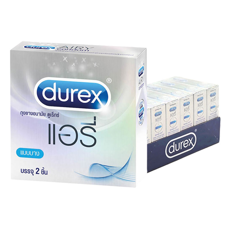 DUREX Airy Condom Size 52 mm 2 pcs x 6 | Makro PRO