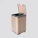 Thumbnail 1 of ZRO ถังขยะอัตโนมัติ พลาสติก 10 ลิตร มีฝาปิด เก็บกลิ่น มีถังแยกด้านใน สีน้ำตาล
