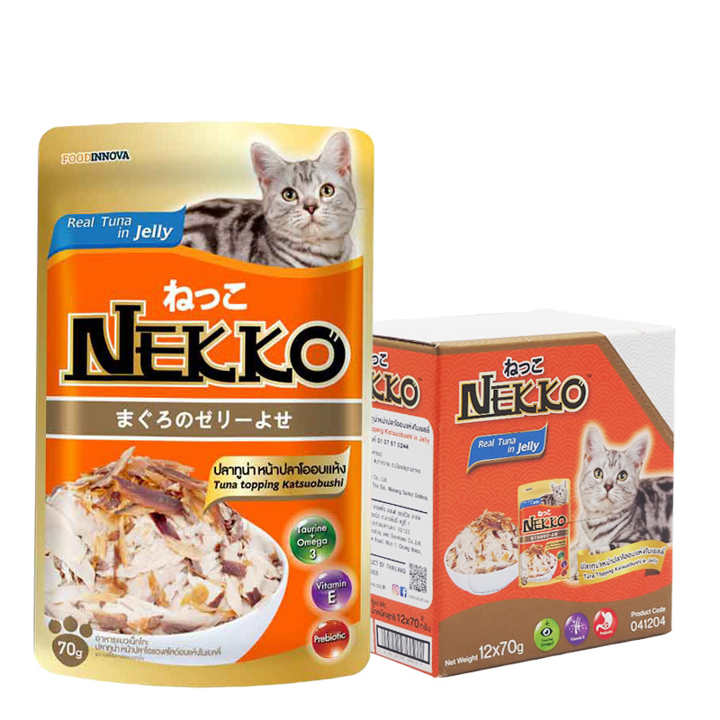 NEKKO Tuna Jelly Kaysubishi 70 g x 12
