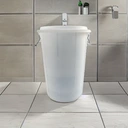 Thumbnail 4 of Water bucket with clear 20 gallons (66 liters) 46.5x46.5x64.5 cm Pail-007