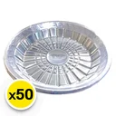 Thumbnail 1 of ARO PP Plastic Plate Clear 7.5" x 50