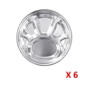 Thumbnail 2 of Empress World ถาดหลุมสแตนเลสกลม 6 ช่อง ขนาด 32 ซม. x 6
