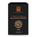 Thumbnail 1 of DLA Milk Chocolate Compound Coins 500 g