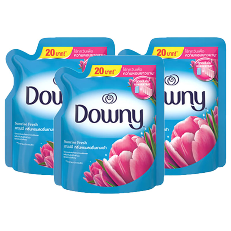 DOWNY Concentrated Fabric Softener Sunrise Fresh 110 ml x 3