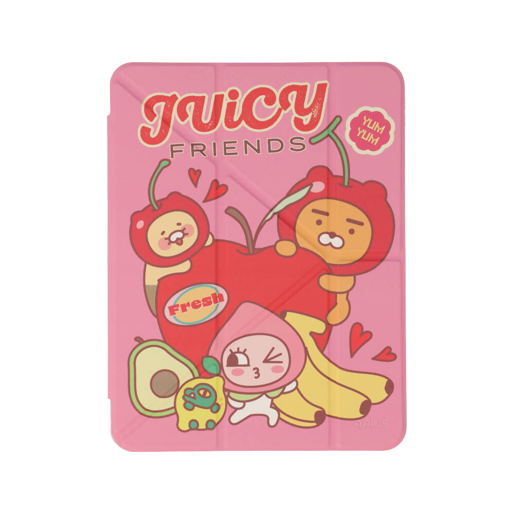 QPLUS x KAKAO Friends เคส iPad Air 11 M3 2025 iPad Air 11 M2 Y Model Juicy Friends Pink