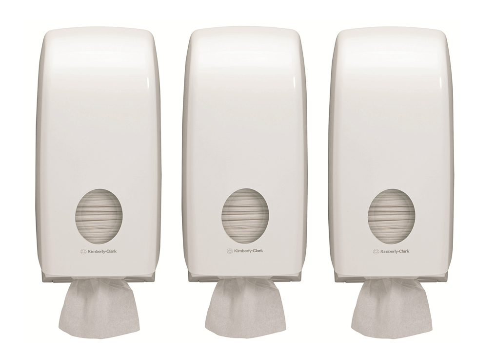 KIMBERLYCLARK PROFESSIONAL Folded Single Sheet Toilet Tissue Dispenser