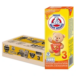 Thumbnail 1 of ตราหมี นมยูเอชทีโพรเท็กชัน รสน้ำผึ้ง 180 มล. x 36