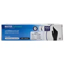 Thumbnail 1 of มาสเตอร์โปร ถุงมือไนไตร 9 ไซส์ L สีดำ 100 ชิ้น