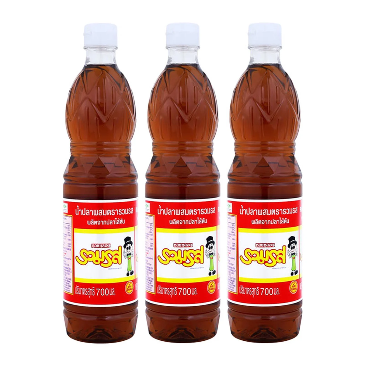 รวมรส น้ําปลาผสม ขวดเพ็ท 700 มล. x 3