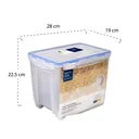 Thumbnail 5 of ซุปเปอร์ ล็อค กล่องใส่ข้าวสาร พร้อมถ้วยตวง รุ่น 6042 ขนาด 5 กก.