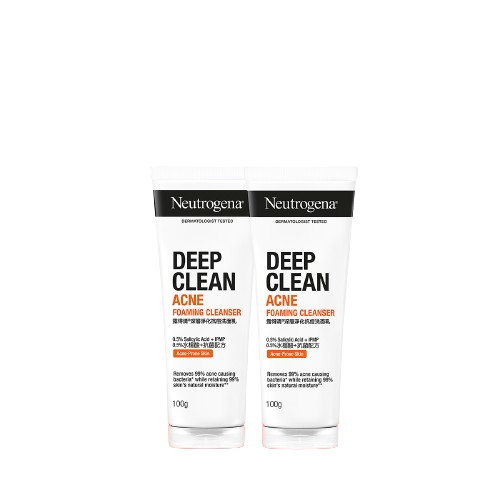 Neutrogena deep clean acne foam cleanser sales