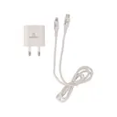 Thumbnail 2 of TECHPRO Wall USB Charger 1 USB-C PD20W + USB-C to Lightning Cable 1M.