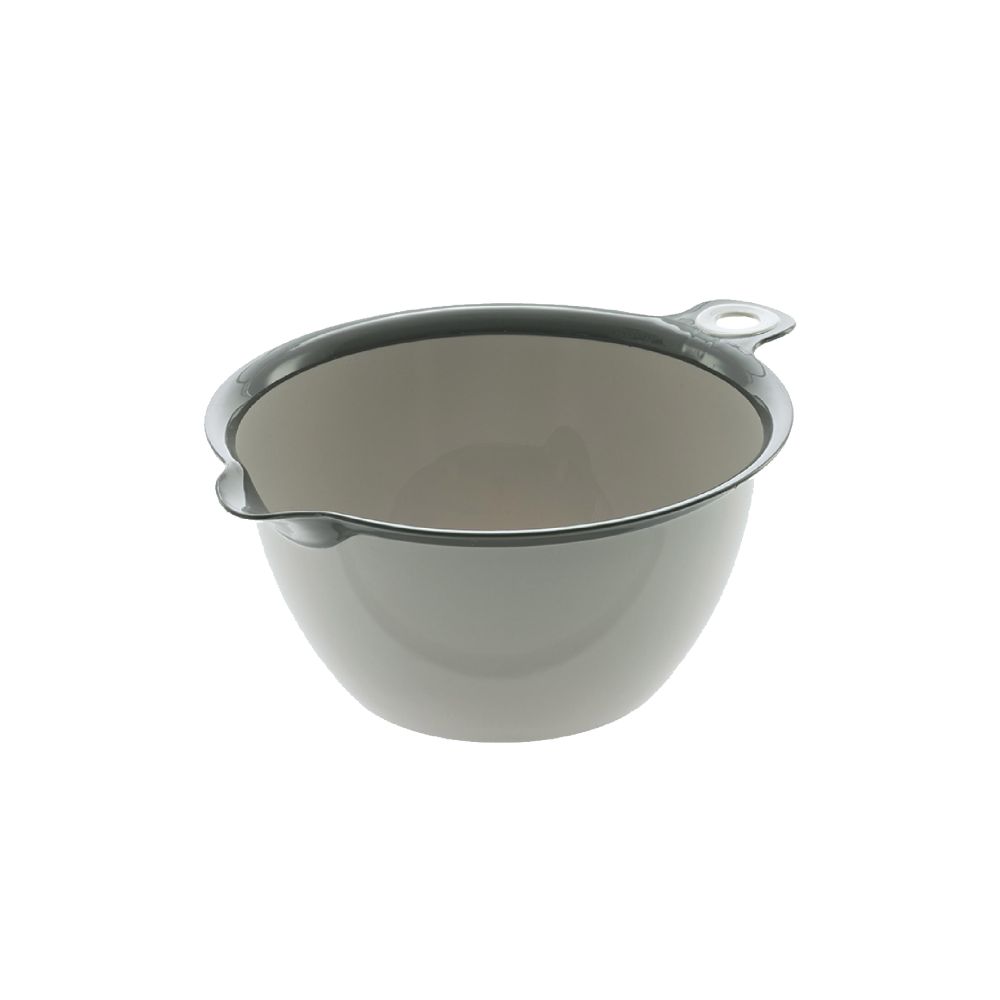 DKW Official HH-703 ชามพลาสติกผสมอาหาร รุ่น DUO Mixing Bowl (มีหลายสี) ชามทําขนม ถ้วยล้างผัก สีีเทา