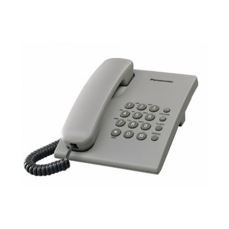 PANASONIC Single Line Corded Integrated Telephone Model KX-TS500MXH Grey