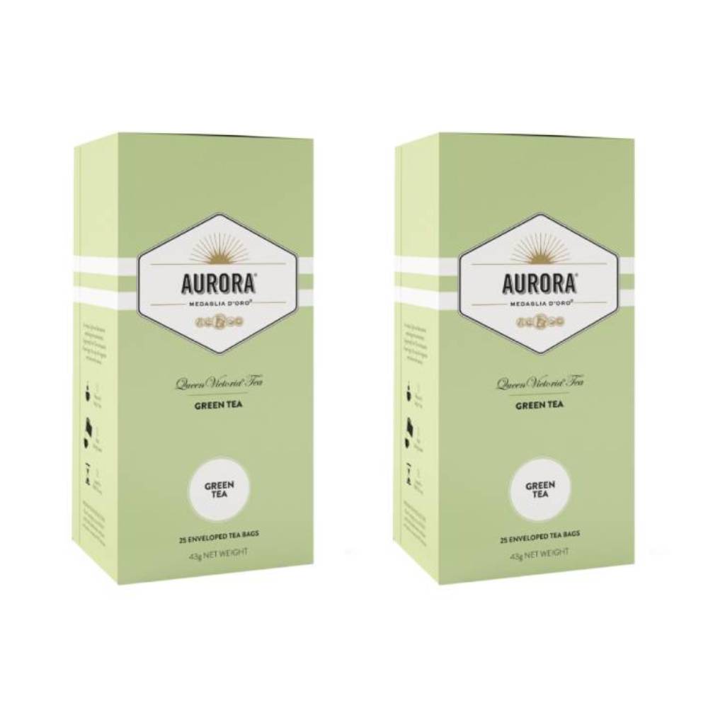 Buy 1 Get 1 Free AURORA MEDAGLIA D'ORO Tea Green Tea 43 g 1 box x 25