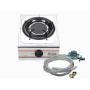 Thumbnail 1 of GMAX เตาแก๊สสแตนเลสหัวเดี่ยว เตากล่อง เตาตั้งโต๊ะ หัวอินฟาเรด รุ่น GL-101-351-P1 (ชุดสุดคุ้ม) สินค้ารับประกัน 1ปี