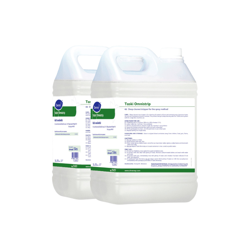 DIVERSEY TASKI OMNISTRIP Stripper for Spray Method - Code 7514751 - 2 x 5 Liters