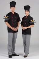 Thumbnail 3 of หมวกกุ๊กสากล หมวกเชฟ หมวกพ่อครัว สีดำ หัวปิด (FSC0202)
ชนิดผ้า : ผ้าคอมทวิวอย่างดี (poly65% - rayon35%) ทนต่อการใช้งาน