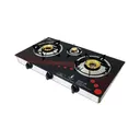 Thumbnail 2 of Starker เตาแก๊ส 3 หัวเตาทองเหลือง รุ่น SGB-3B ( ขาตั้งหม้อจะผูกอยู่ใต้เตา)