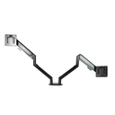 Thumbnail 1 of BEWELL Ergonomic Dual Monitor Arm (EA-07) Black
