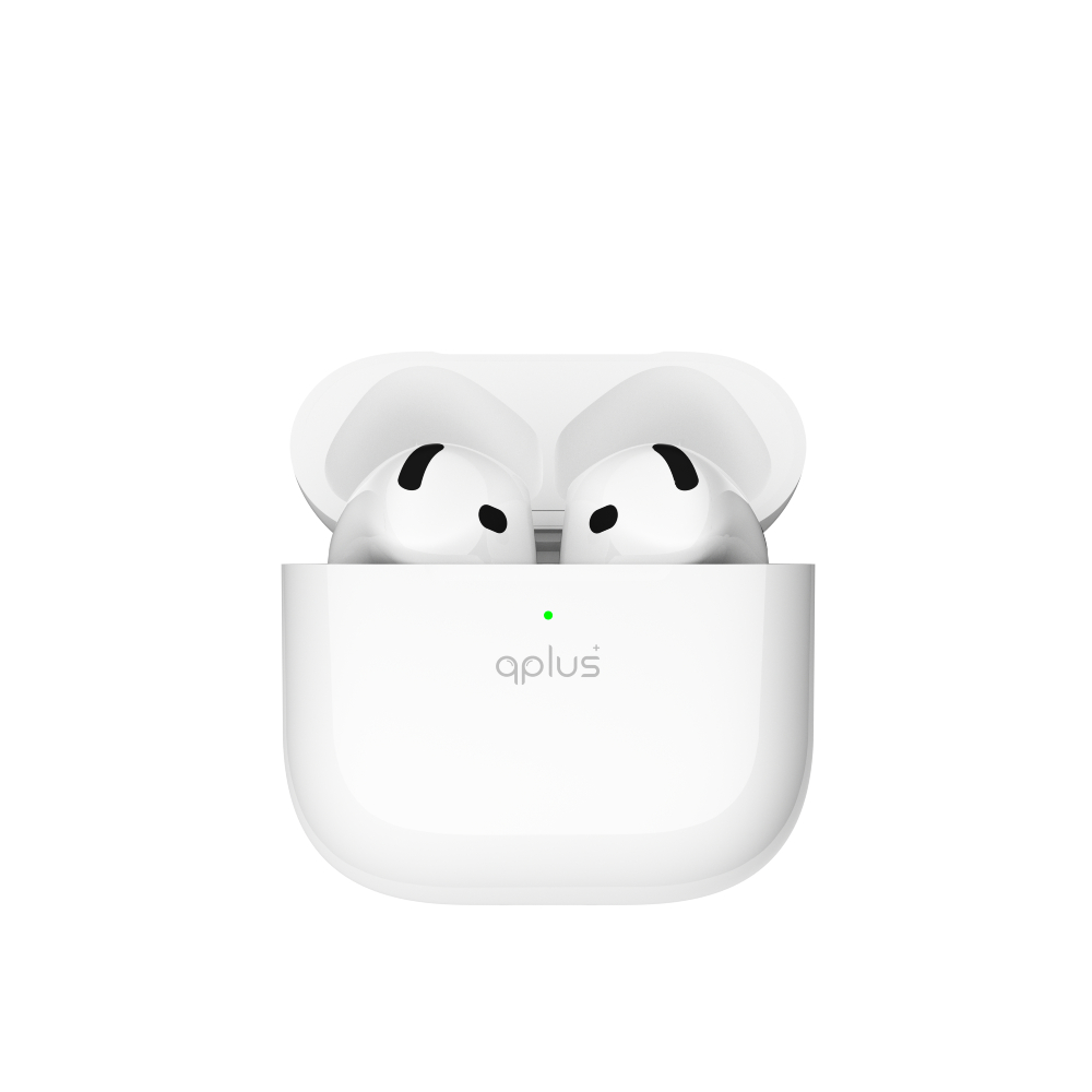 QPLUS Headphone TWS BT5.4 ANC QPOD YKS23Z White