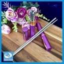 Thumbnail 2 of Twin Fish ซื้อ 1 แถม 1 ตะเกียบสเตนเลส แบบพกพา ถอดประกอบได้ (คละสี) รหัส CP-tube