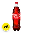 Thumbnail 2 of โค้ก เครื่องดื่มน้ำอัดลม รสออริจินัล น้ำตาลน้อยกว่า 1.6 ล. x 6