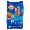 Thumbnail 1 of สมาร์ทฮาร์ท อาหาร สำหรับสุนัขพันธุ์เล็ก รสไก่และตับ 1.3 กก.