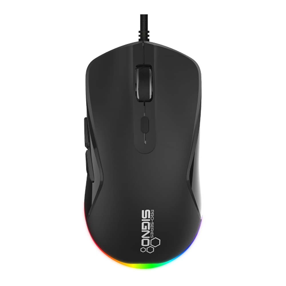 SIGNO MOUSE (เมาส์) GM-941 CENTRIC - BLACK