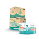 Thumbnail 2 of [1 ลัง แถม 1 ลัง] โมโกะ โมโกะ กระดาษชำระแบบม้วน 6 ม้วน x 16