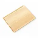 Thumbnail 1 of ถาดไม้เหลี่ยม ขนาด 9X12 นิ้ว คละสี