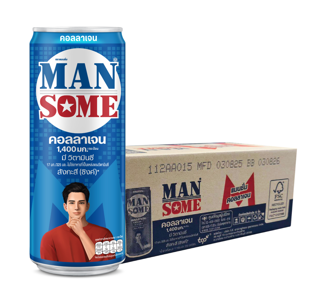 MANSOME Collagen 325 ml x 24