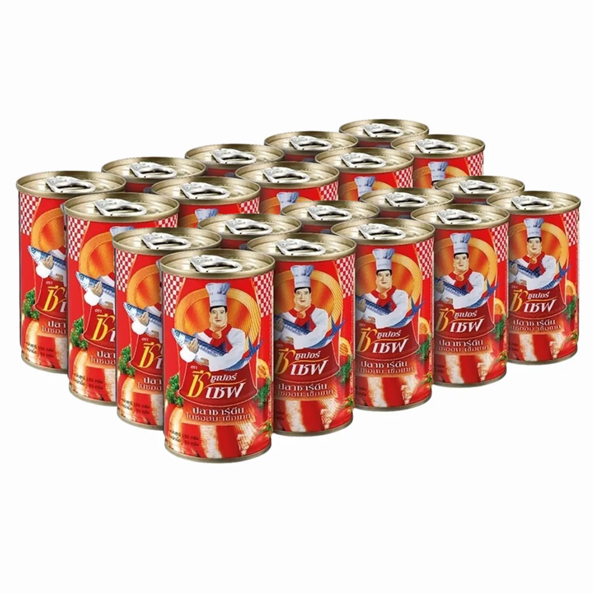 SUPER C CHEF Sardines in Tomato Sauce 155 g. x 20